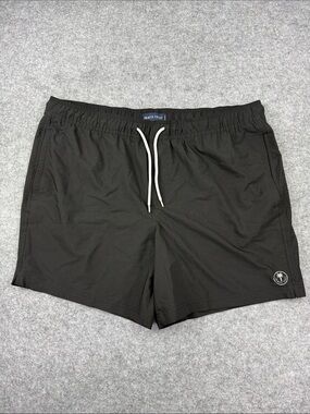 Trinity Coast Black Shorts with Navy Brand Tag